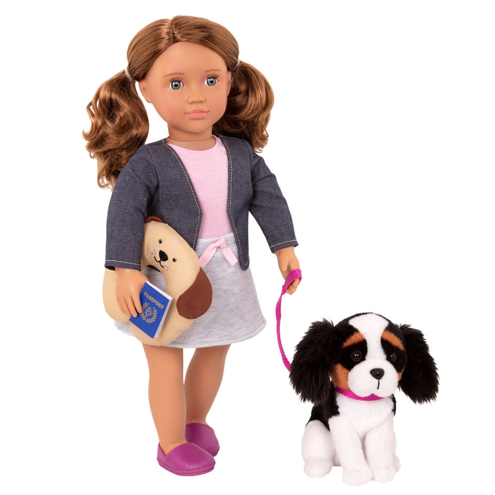 Our Generation Fashion Doll with Pet 46cm