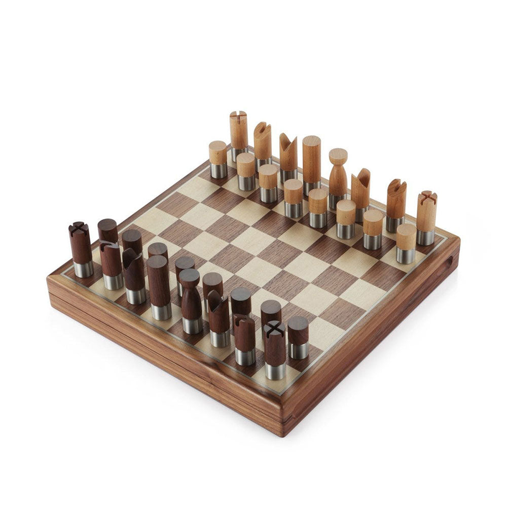 Royal Selangor Modernist Western Chess Set