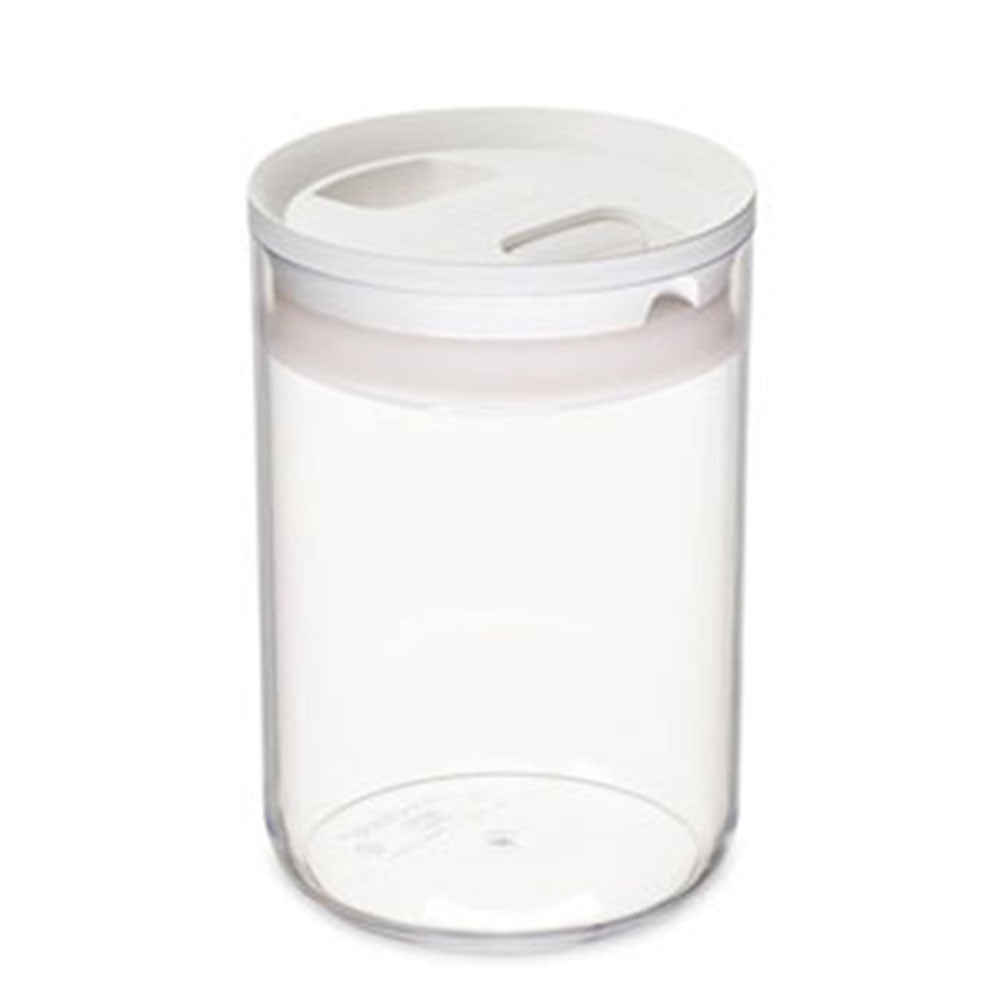 ClickClack Pantry Round Container (White)