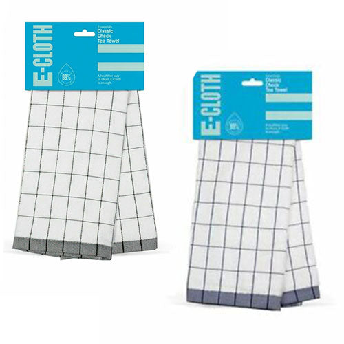 E-Cloth Classic Check Tea Towel