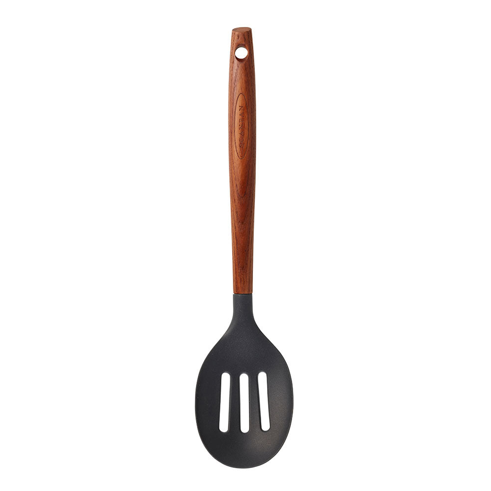 Scanpan Carbonized Ash Silicone Slotted Spoon 31cm
