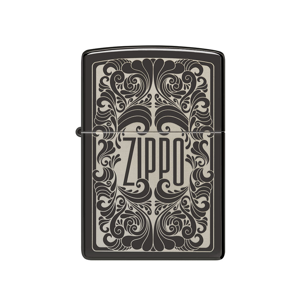 Zippo Design Lazer Engraved Windproof Lighter