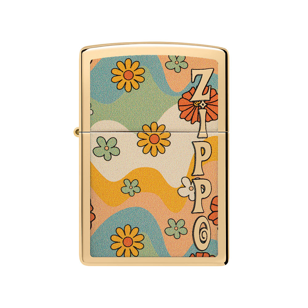Zippo Flower Power Design Windproof Lighter