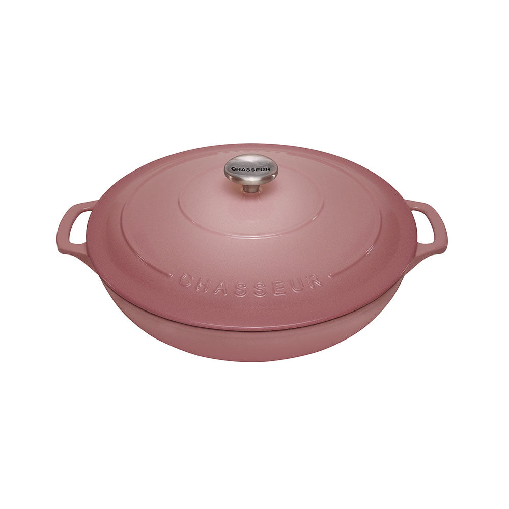 Chasseur Round Casserole 30cm/2.5L (Rosewood)