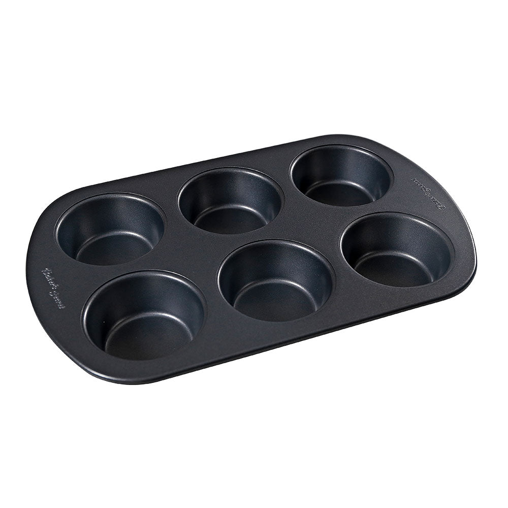 Bakers Secret 6-Cup Muffin Pan (28x18cm)