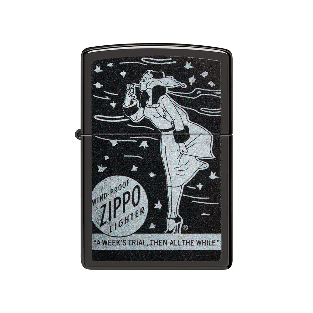 Zippo Zippo Design Black Windproof Lighter