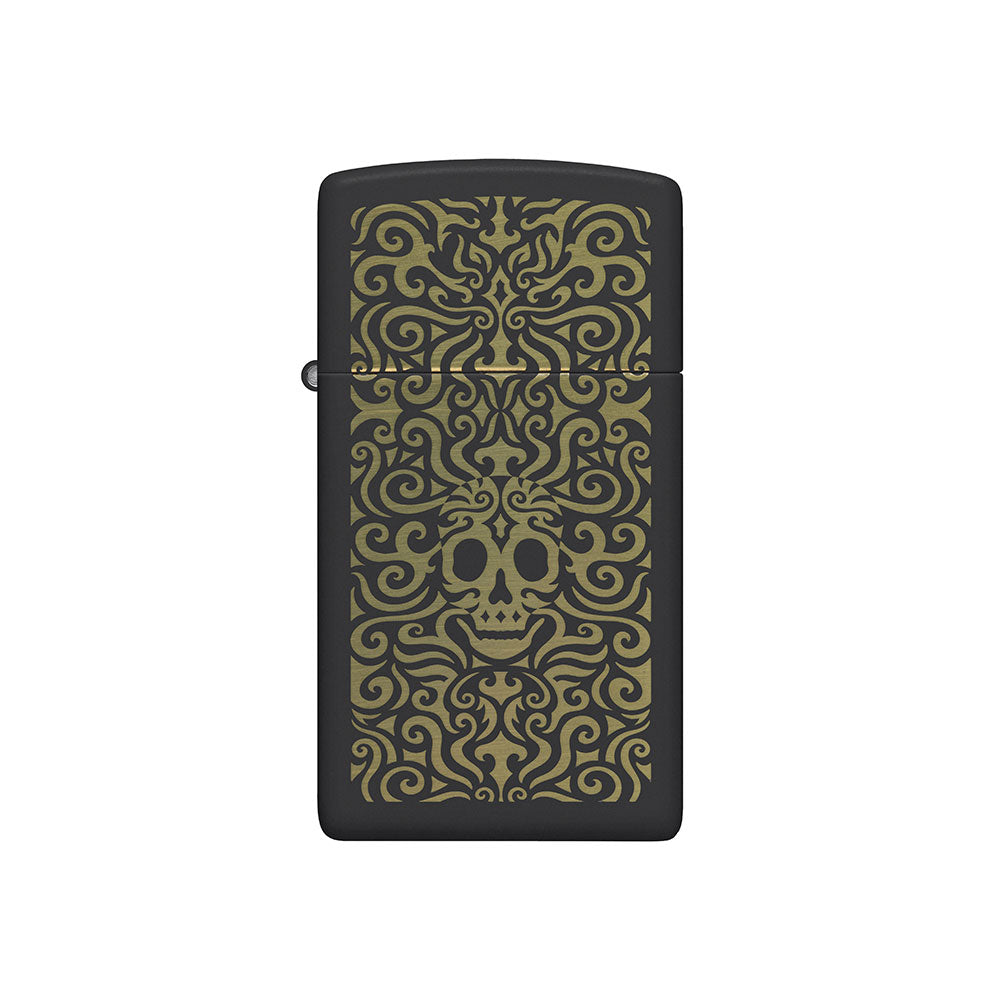 Zippo Skull Filigree Design Windproof Lighter