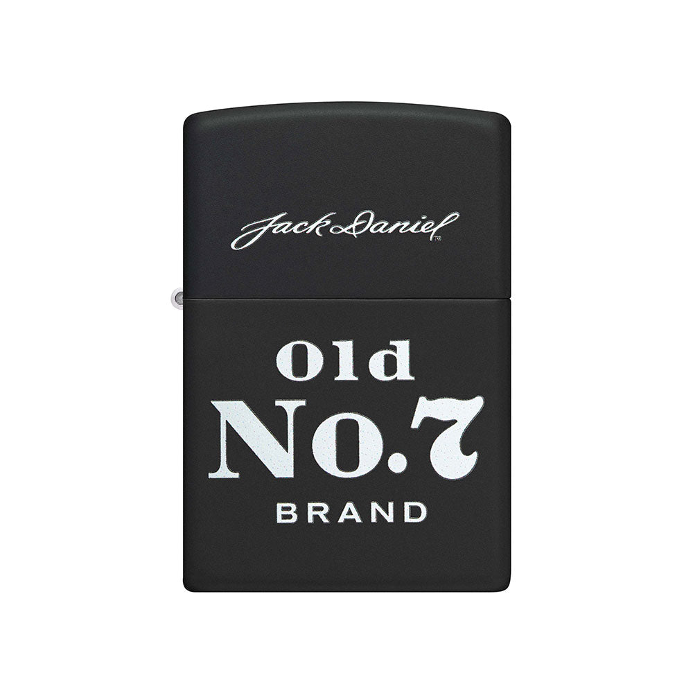 Zippo Jack Daniel's Old #7 Lighter (Black Matte)