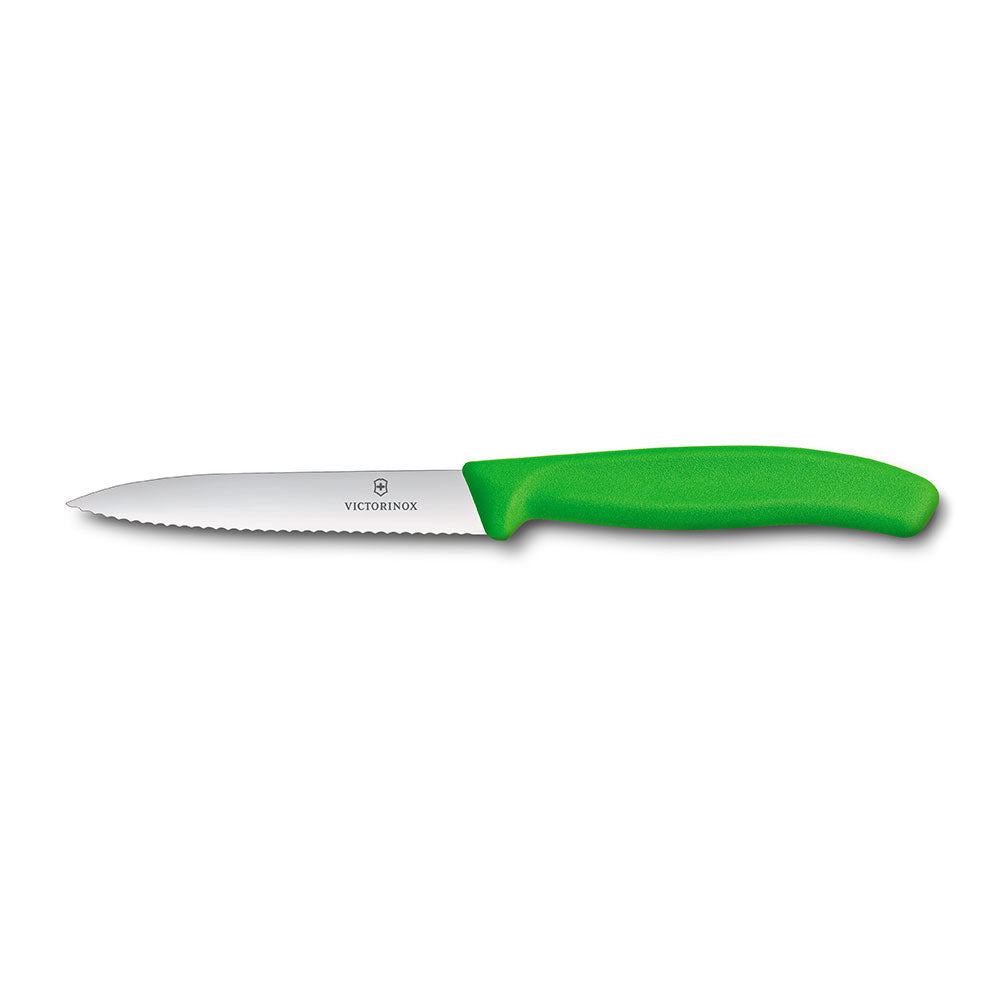 Victorinox Pointed Blade Wave Edge Paring Knife 10cm