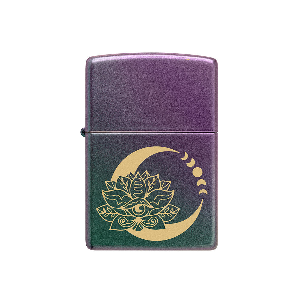 Zippo Lotus Moon Design Windproof Lighter