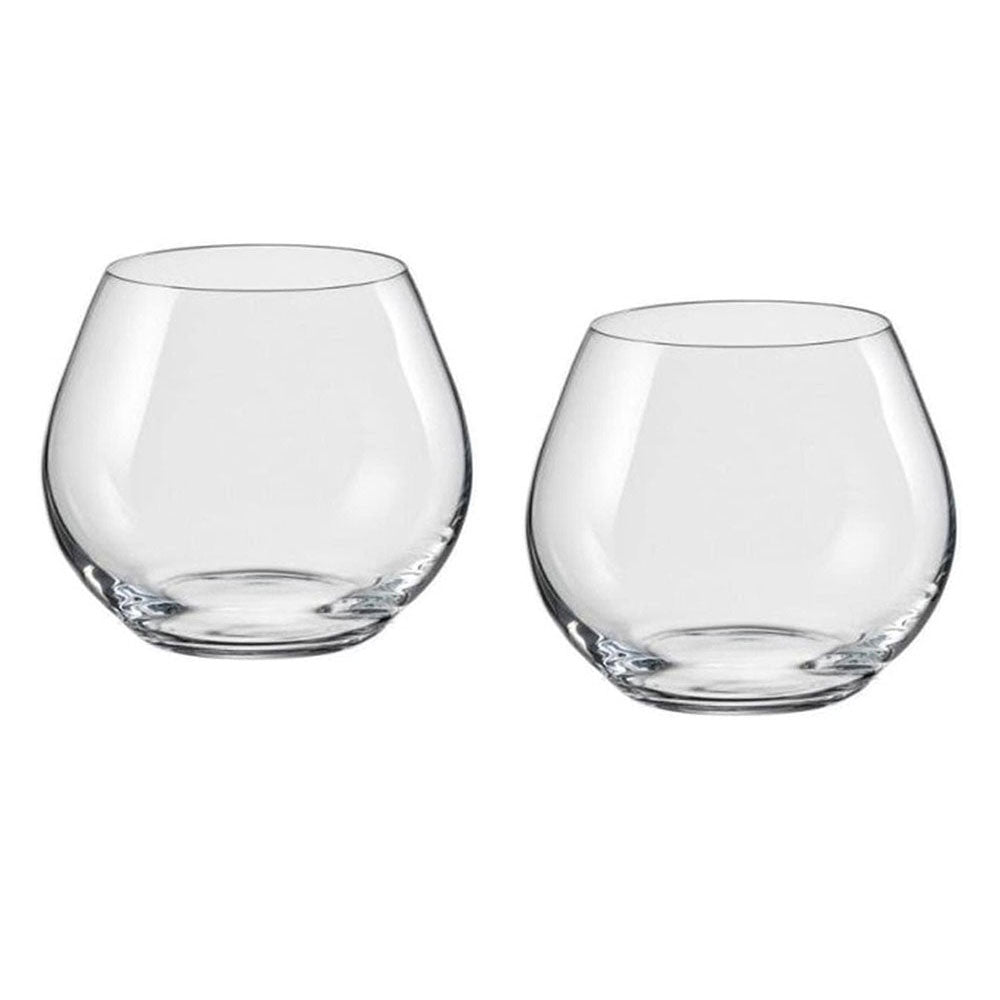 Bohemia Amoroso Stemless Wine Glass 440mL (Set of 2)