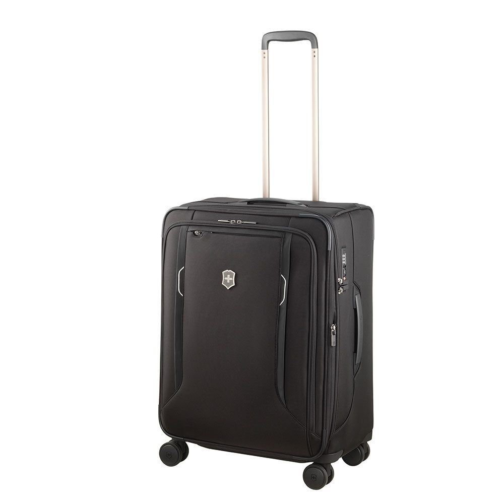 Victorinox Werks Medium Softside Carry On Travel Bag (Black)
