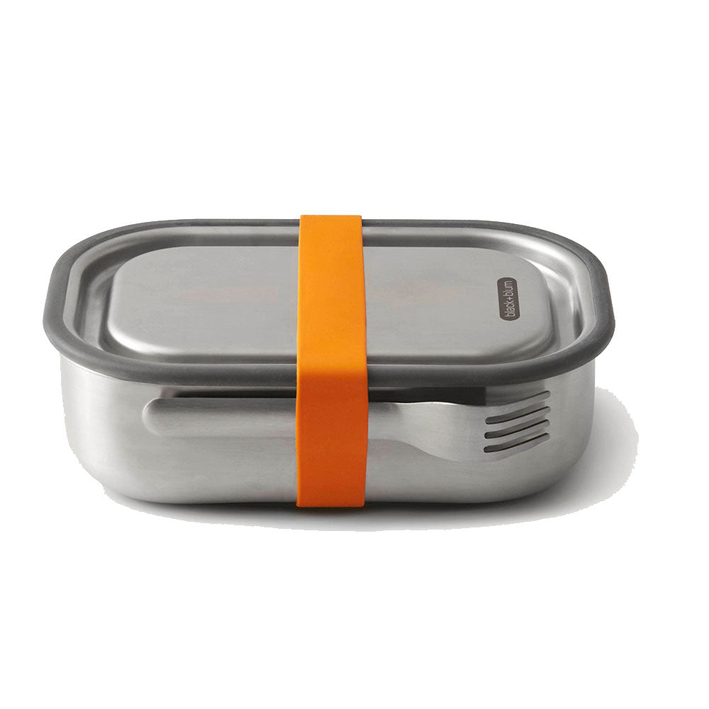 Stainless Steel Lunch Box 1L (Orange)