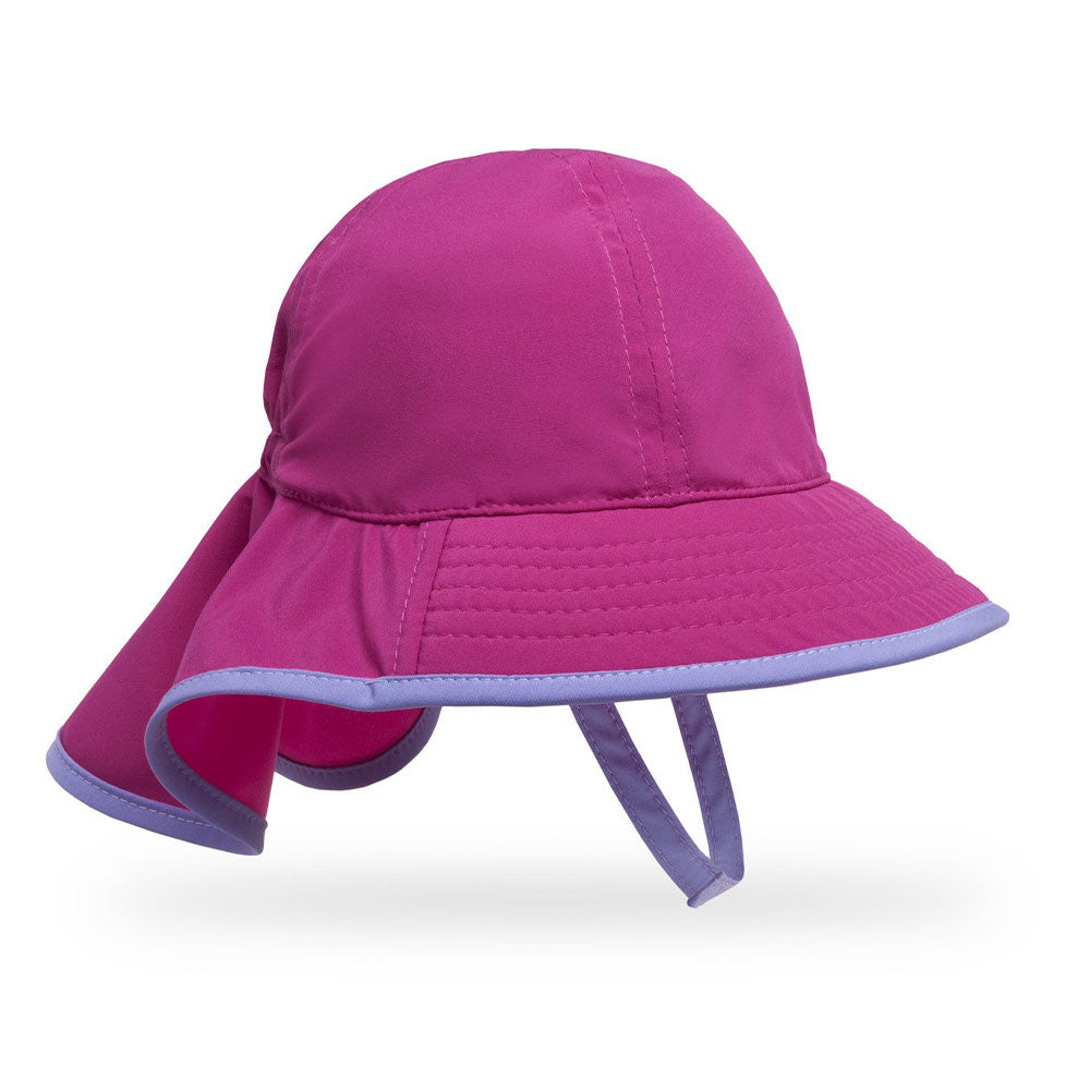Infant SunSprout Hat 6-12 Months (Vivid Magenta)