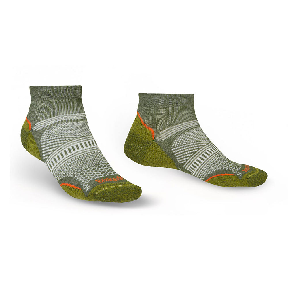 Hike Ultralight T2 Coolmax Low Socks XL (Green)