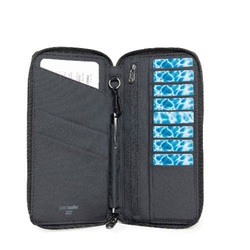 RFIDsafe Travel Wallet (Black)