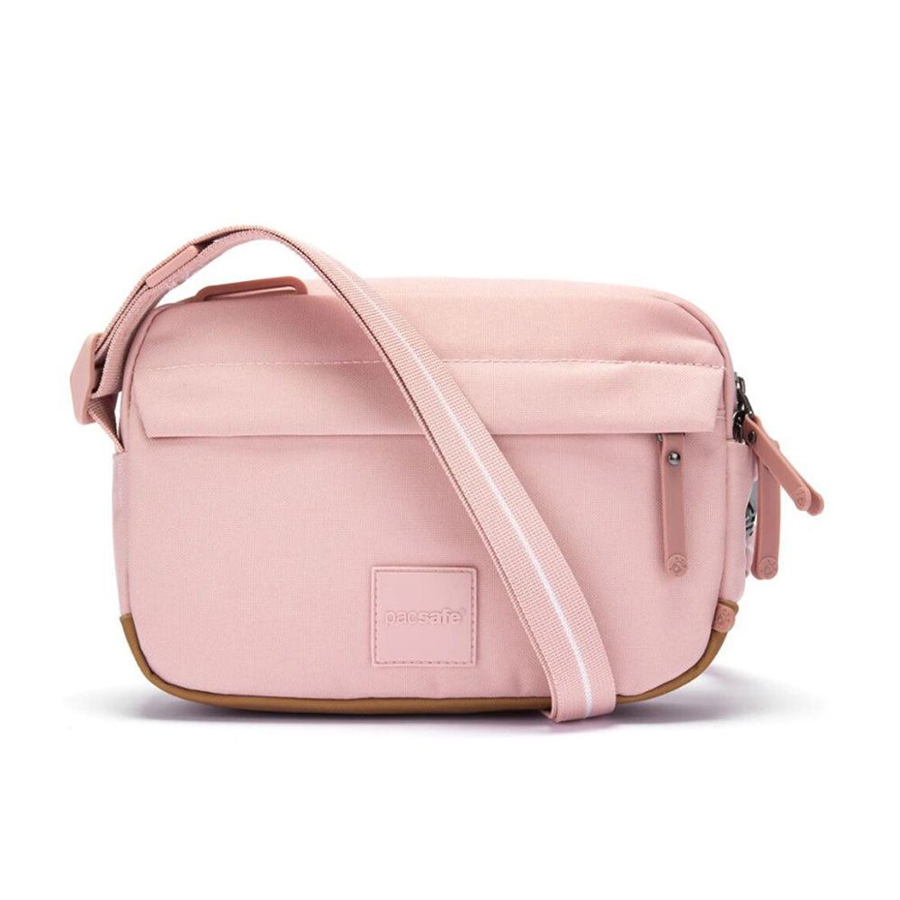 PacsafeGO Crossbody (Sunset Pink)
