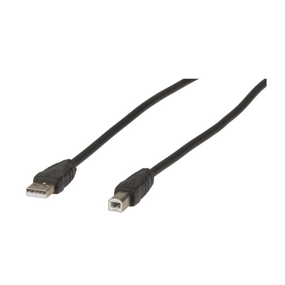 USB 2.0 Type-A Plug to Type-B Plug Cable