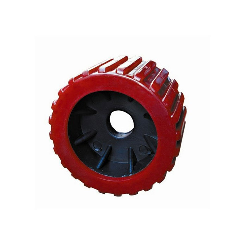 Red Wobble Roller with 20mm Bore (76.2x100mm)