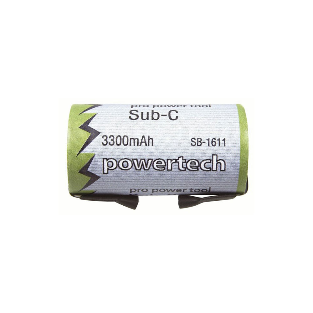 High Discharge 3300mAh Sub-C Ni-MH Battery 1.2V