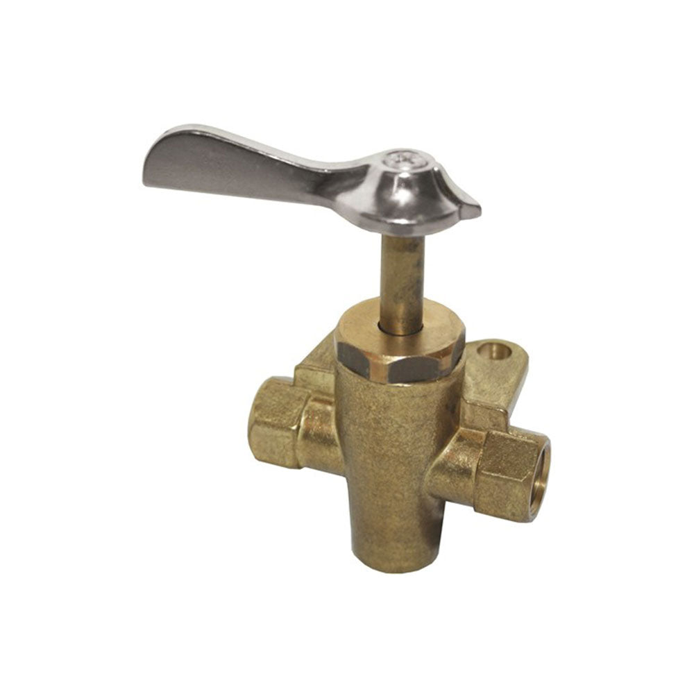 3-Way Fuel Valve with Mounting Plate