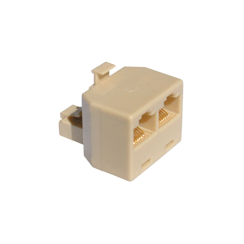 RJ45 Double Adaptor Plug