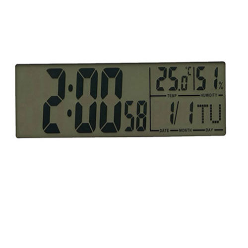 Multi-Functional LCD Table Clock