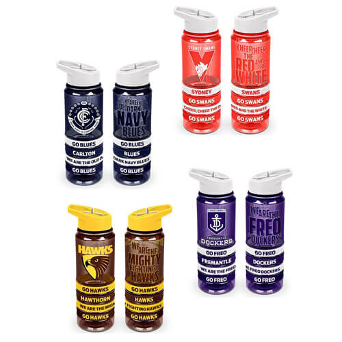 AFL Tritan Drink Bottle with Wrist Bands