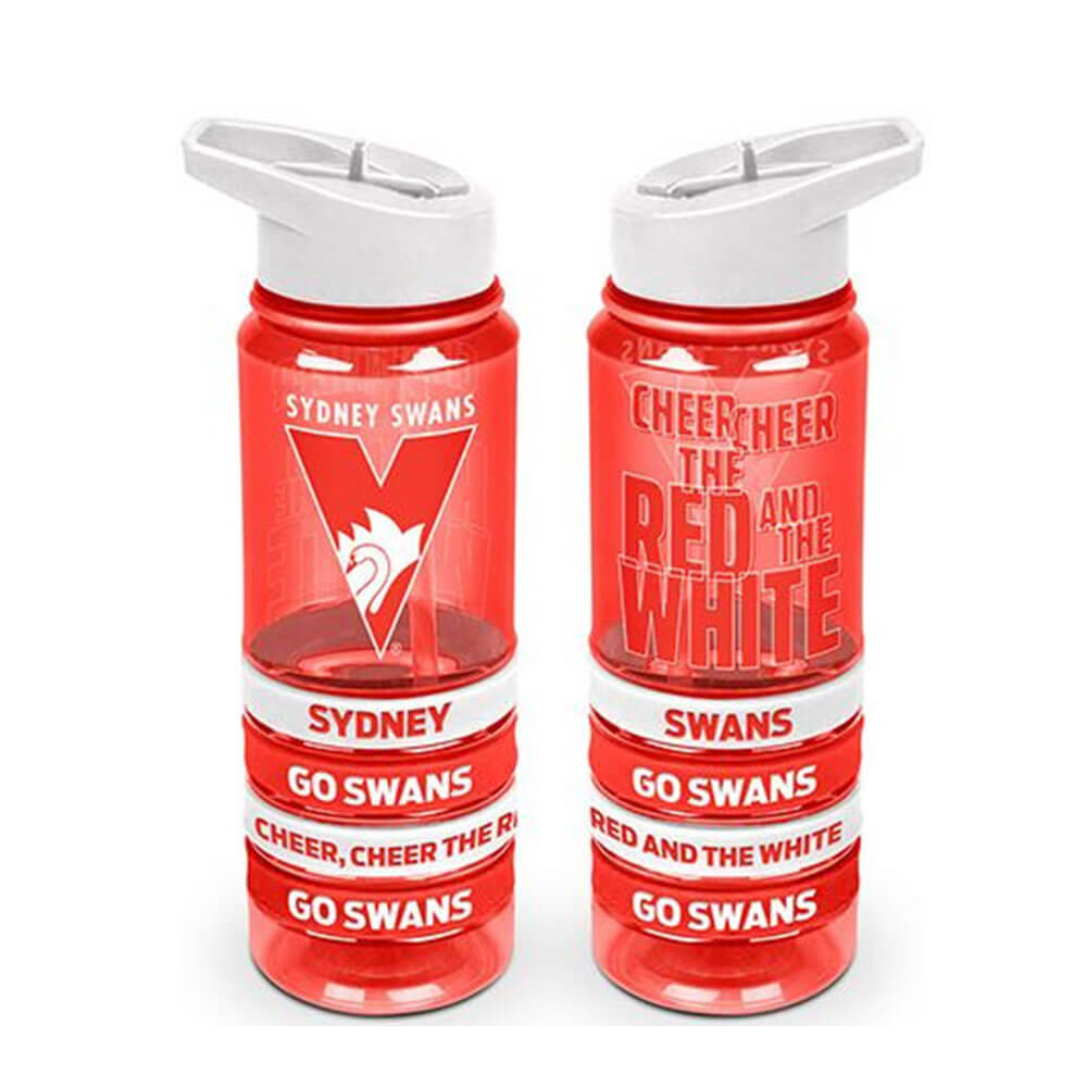 AFL Tritan Drink Bottle with Wrist Bands