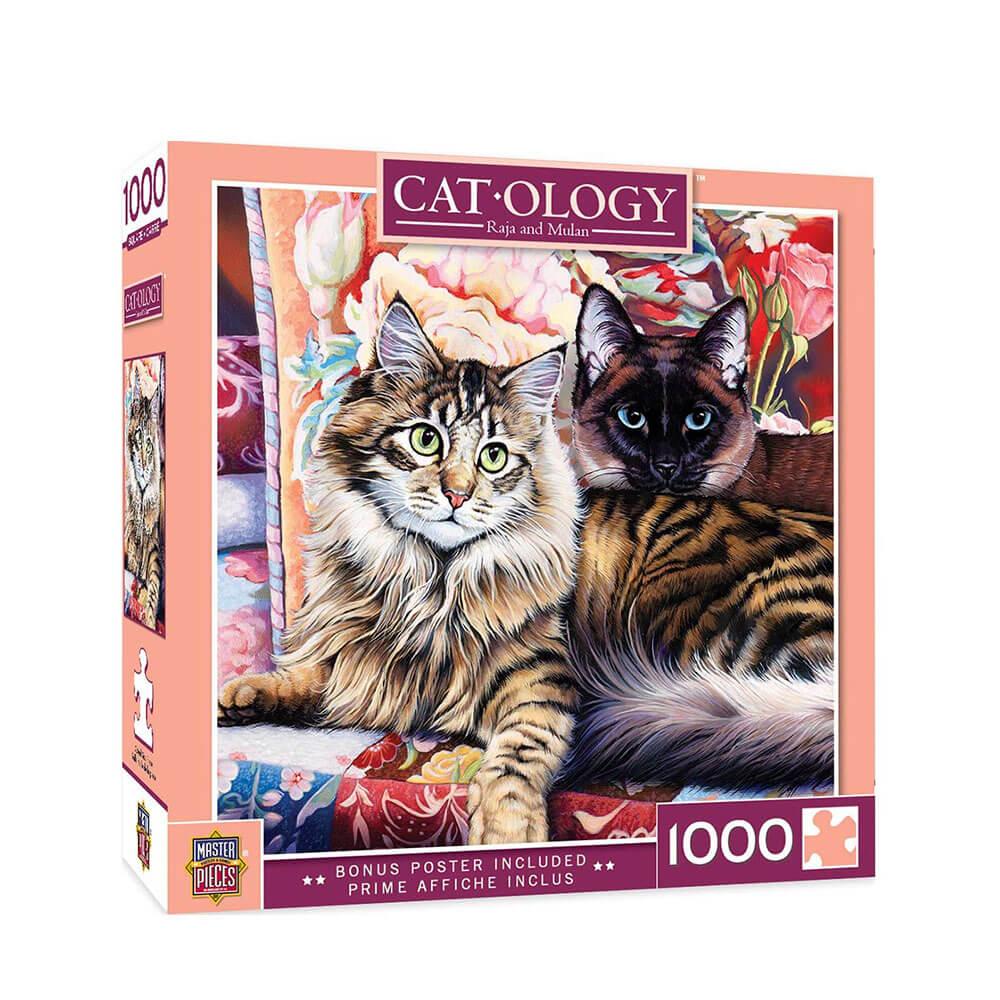 Masterpieces Puzzle Cat-ology (1000 pcs)