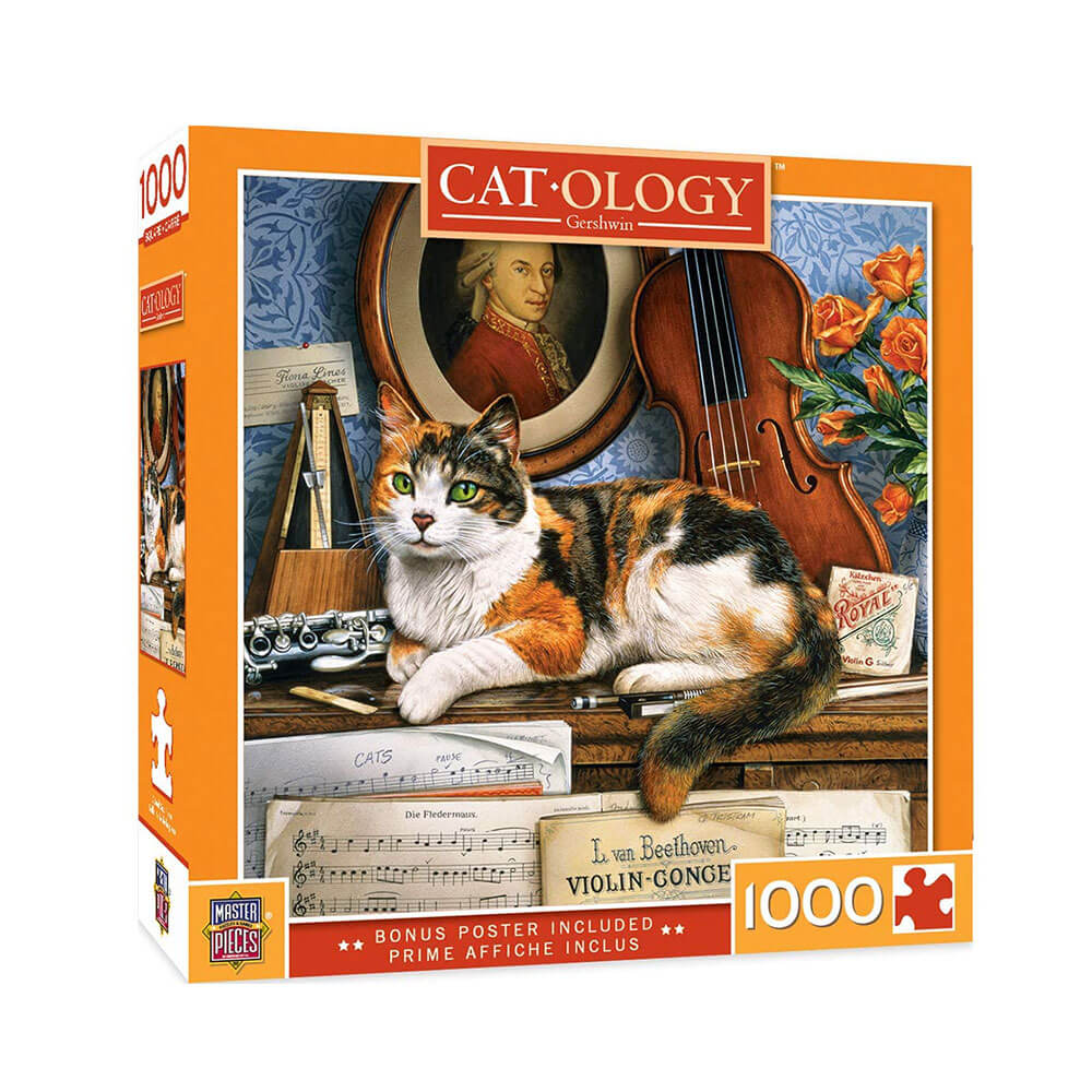 Masterpieces Puzzle Cat-ology (1000 pcs)
