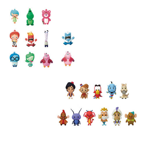 Keyring 3D Blind Bag Disney (24 Pk)