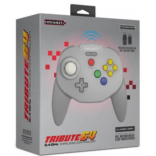 Tribute64 N64 2.4Ghz Wireless Controller