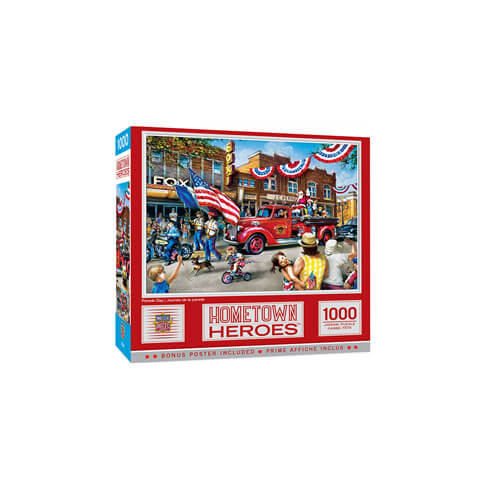 MasterPieces Hometown Heroes 1000pc Puzzle