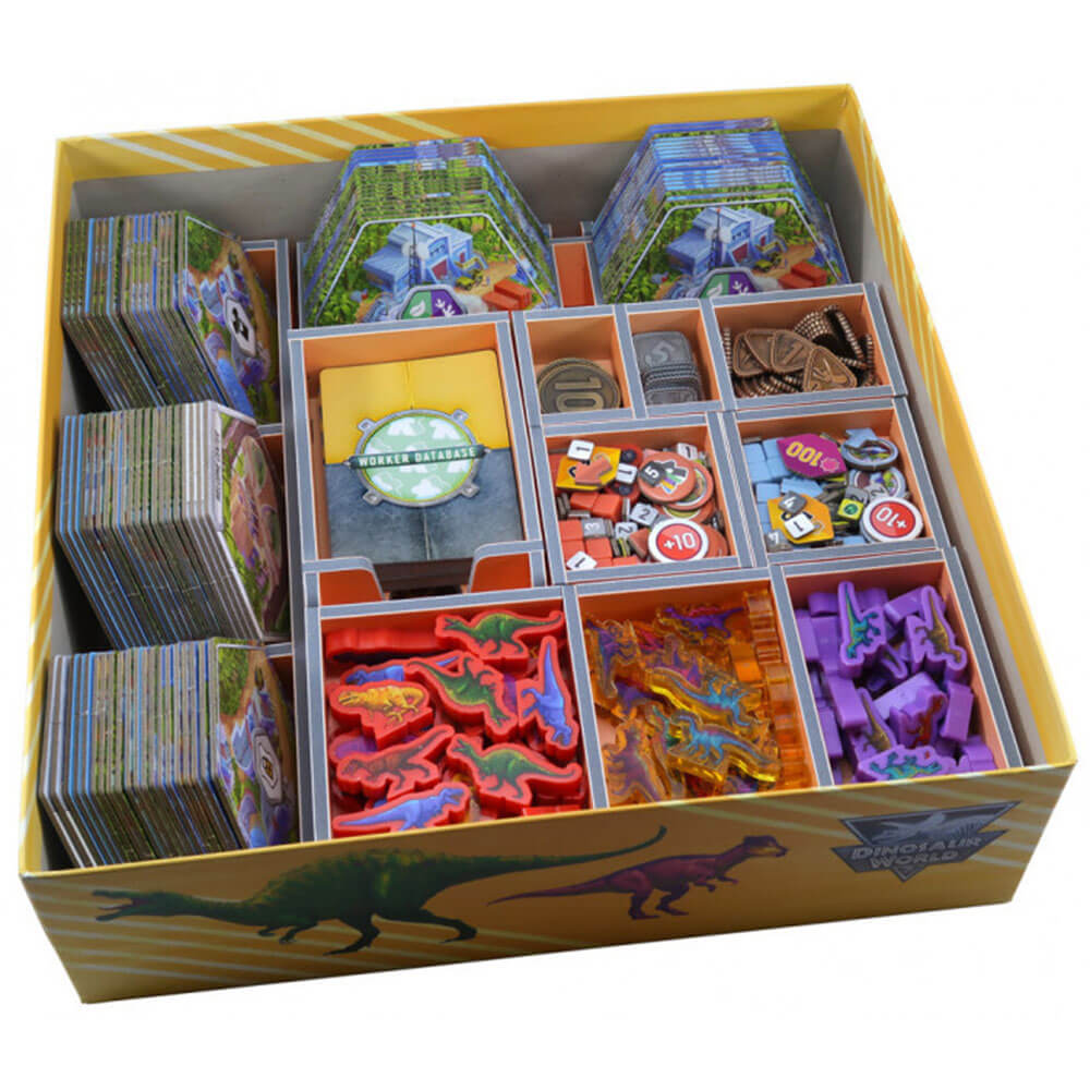 Folded Space Game Colour Inserts Dinosaur World