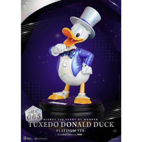 Beast Kingdom Master Craft Disney 100 Donald Duck Tuxedo