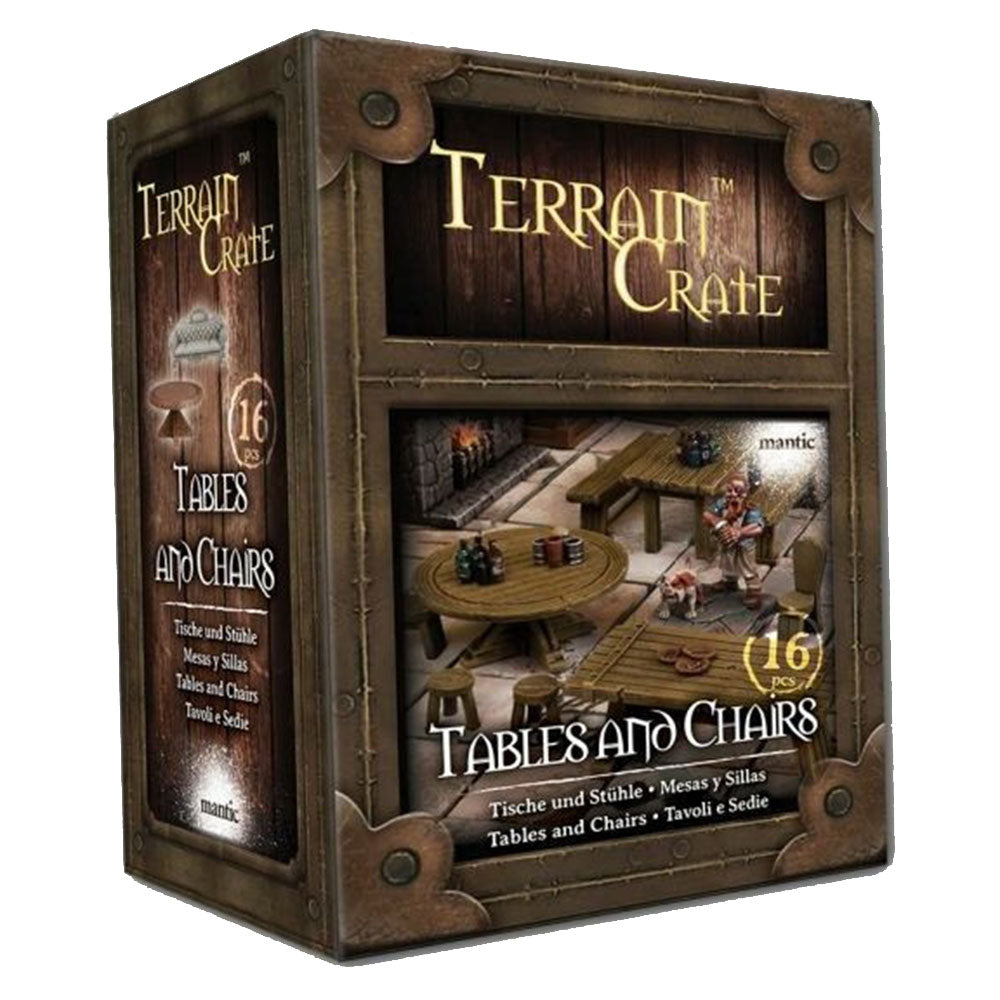 Terraincrate Tables and Chairs Miniature