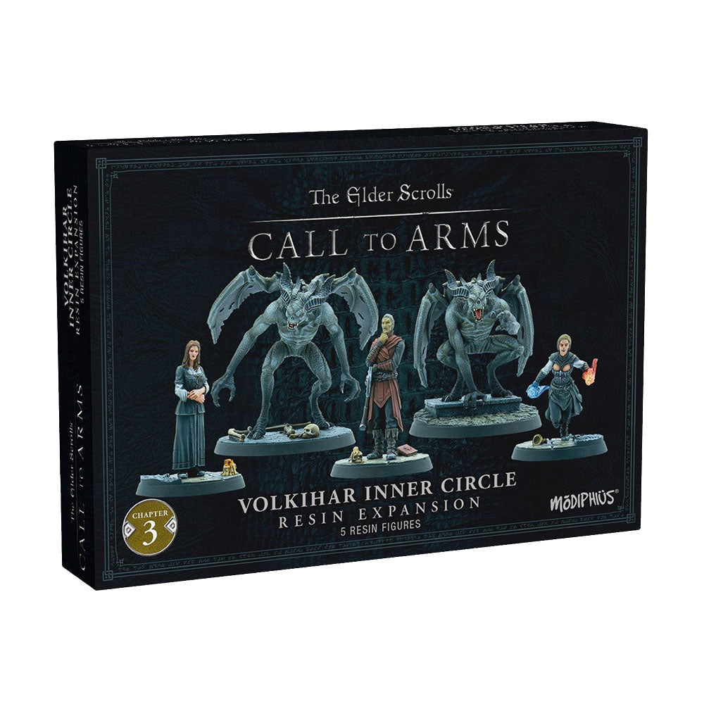 Elder Scrolls Call to Arms Miniaturess Volkihar Inner Circle