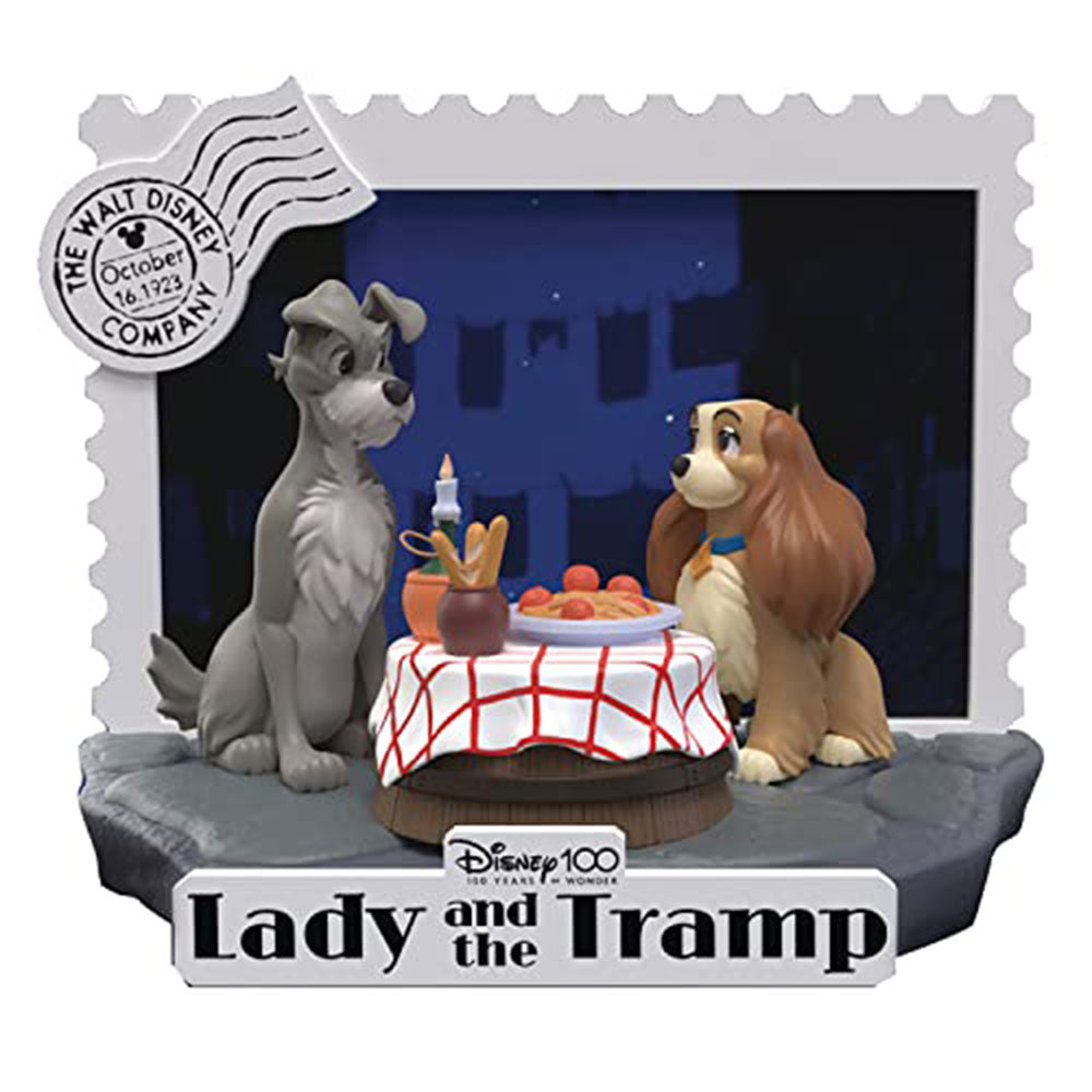 Beast Kingdom D Stage Disney 100th Anniv Lady and the Tramp