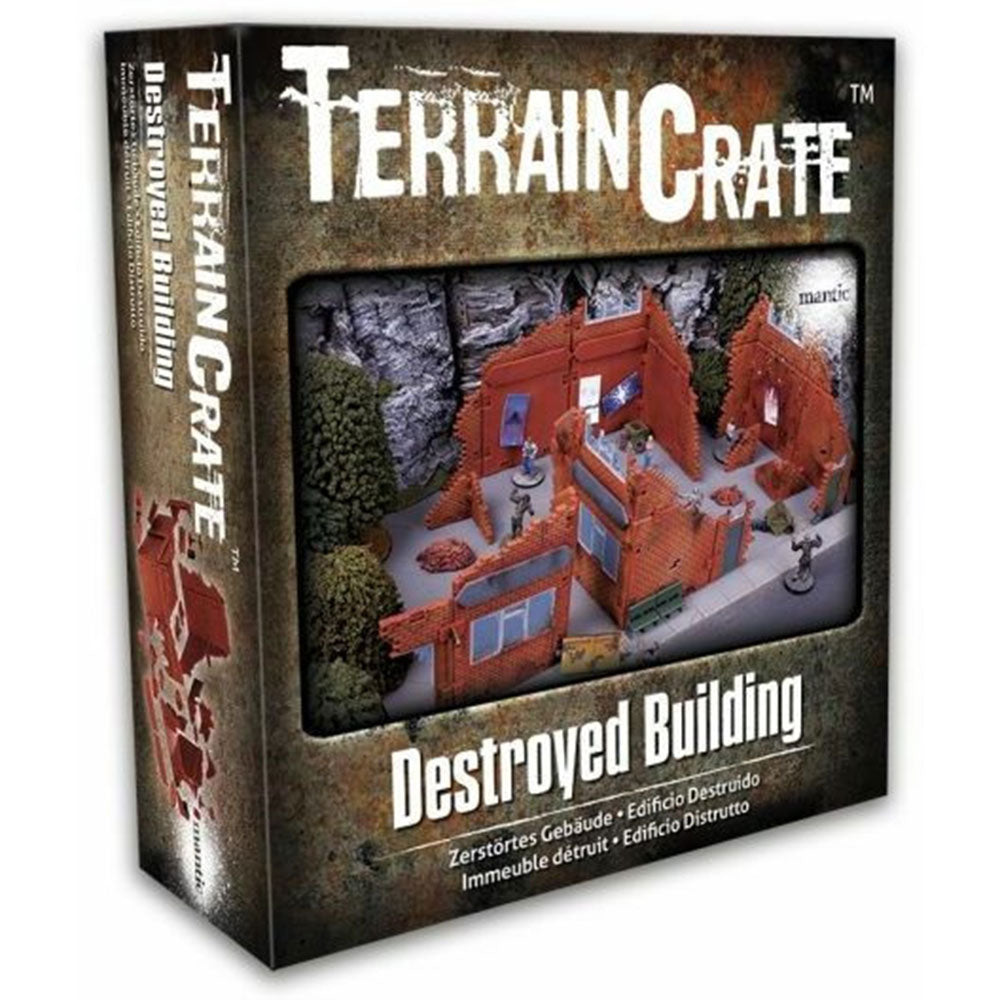 Terraincrate Destroyed Building Miniature