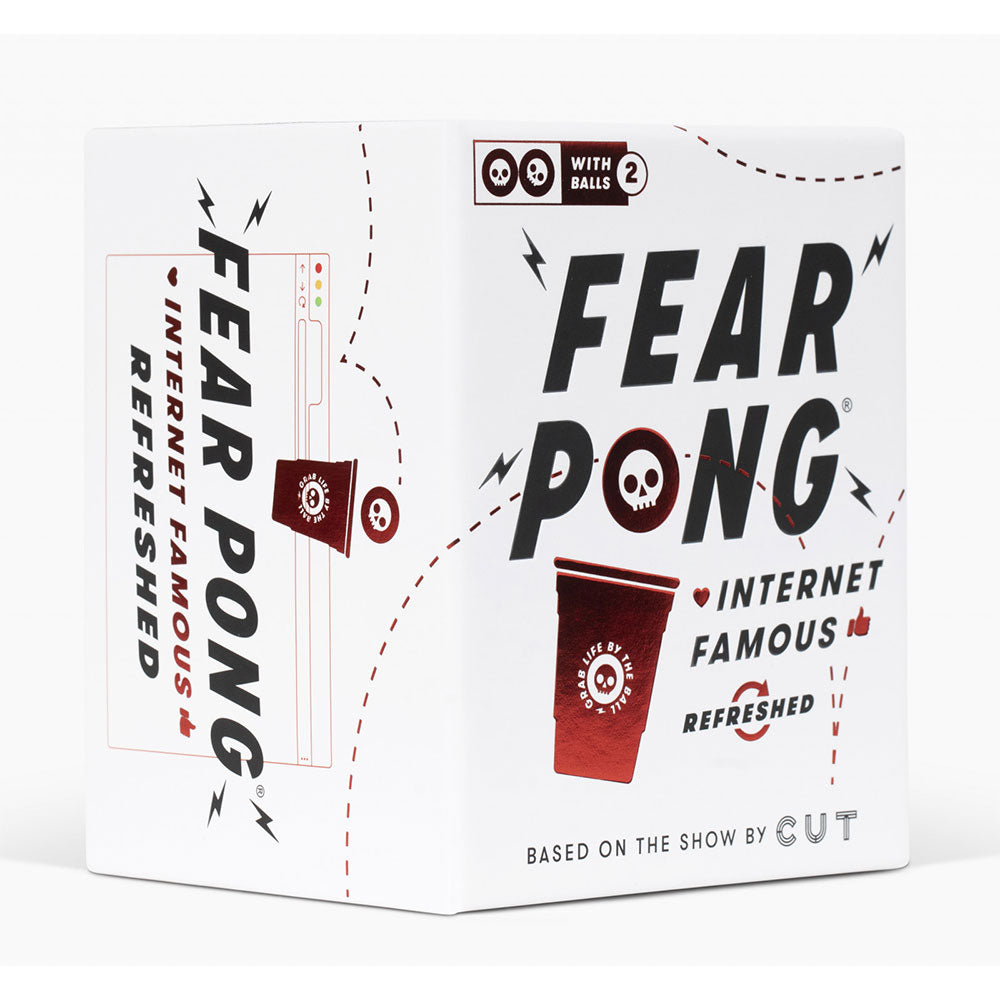 Fear Pong Internet Famous Refreshed Party Game