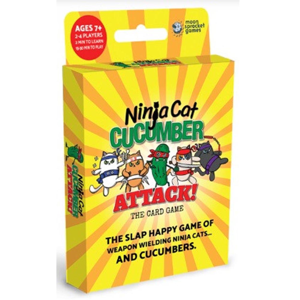 Ninja Cat Cucumber Attack! Party Game