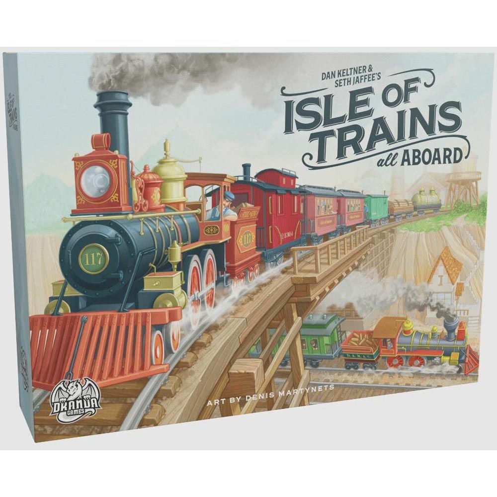 Isle of Trains All Aboard Board Game