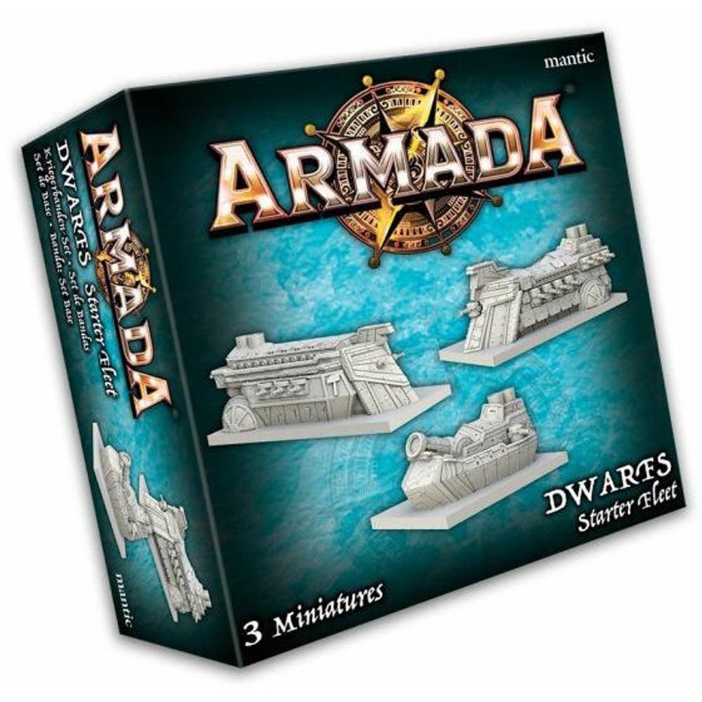 Armada Dwarf Starter Fleet Miniature