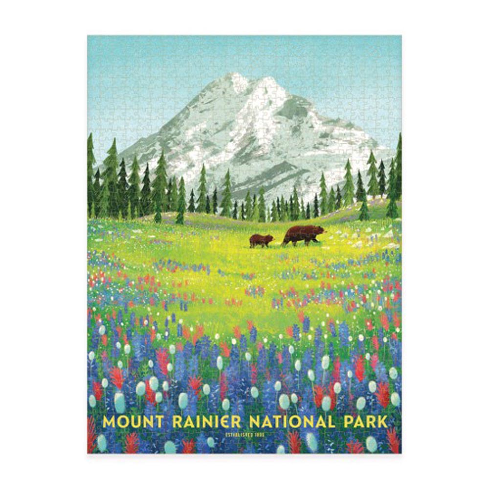 Parks Puzzles Mount Rainier