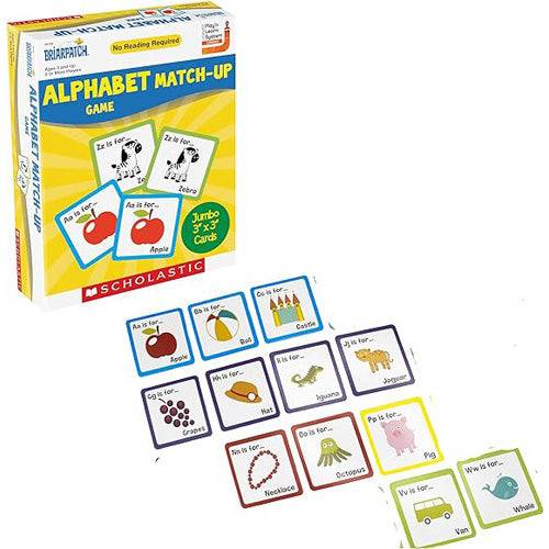 Scholastic: Alphabet Match Up Game Family Game
