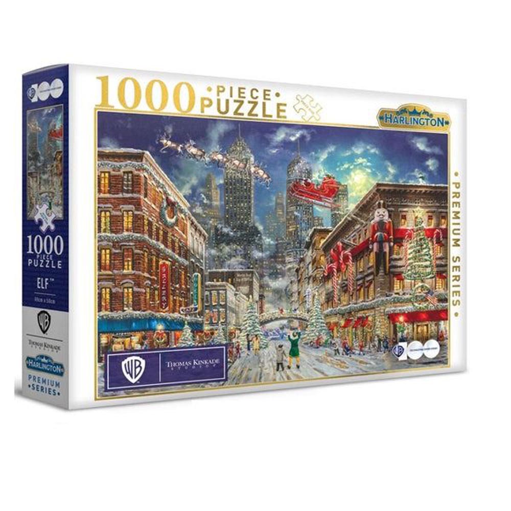 Harlington Thomas Kinkade WB Elf Puzzle 1000pcs