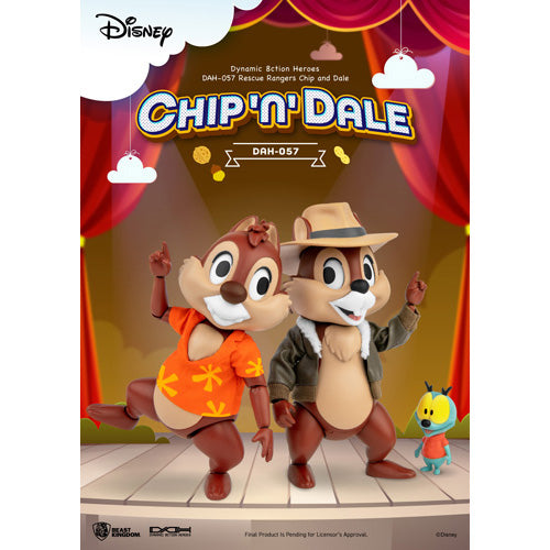 Beast Kingdom D.A.H Rescue Rangers Chip and Dale Figure
