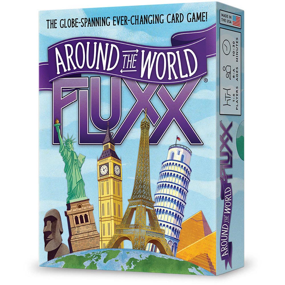 Around the World Fluxx Board Game