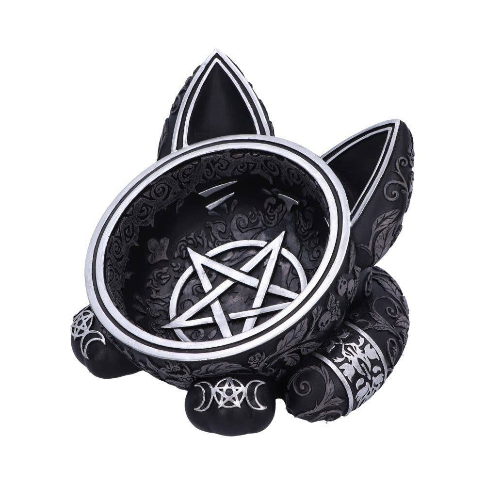 Black Cat Magic Trinket Bowl 16cm